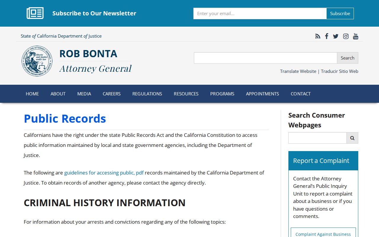 Butte County neighbors public records guidance under California law